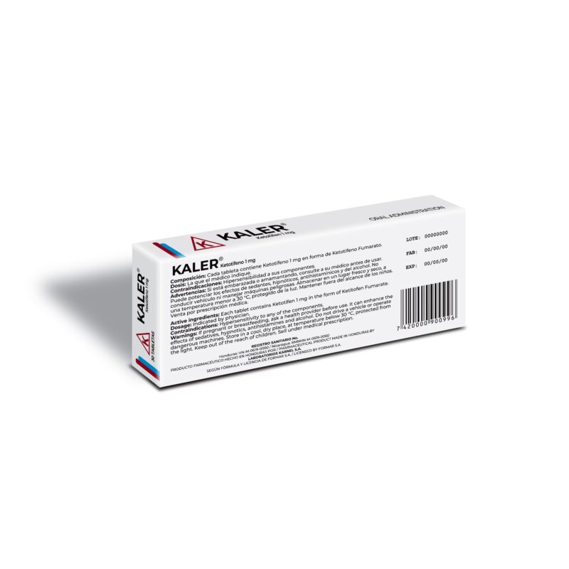 KALER® 1 MG (TABLETAS) - Imagen 2